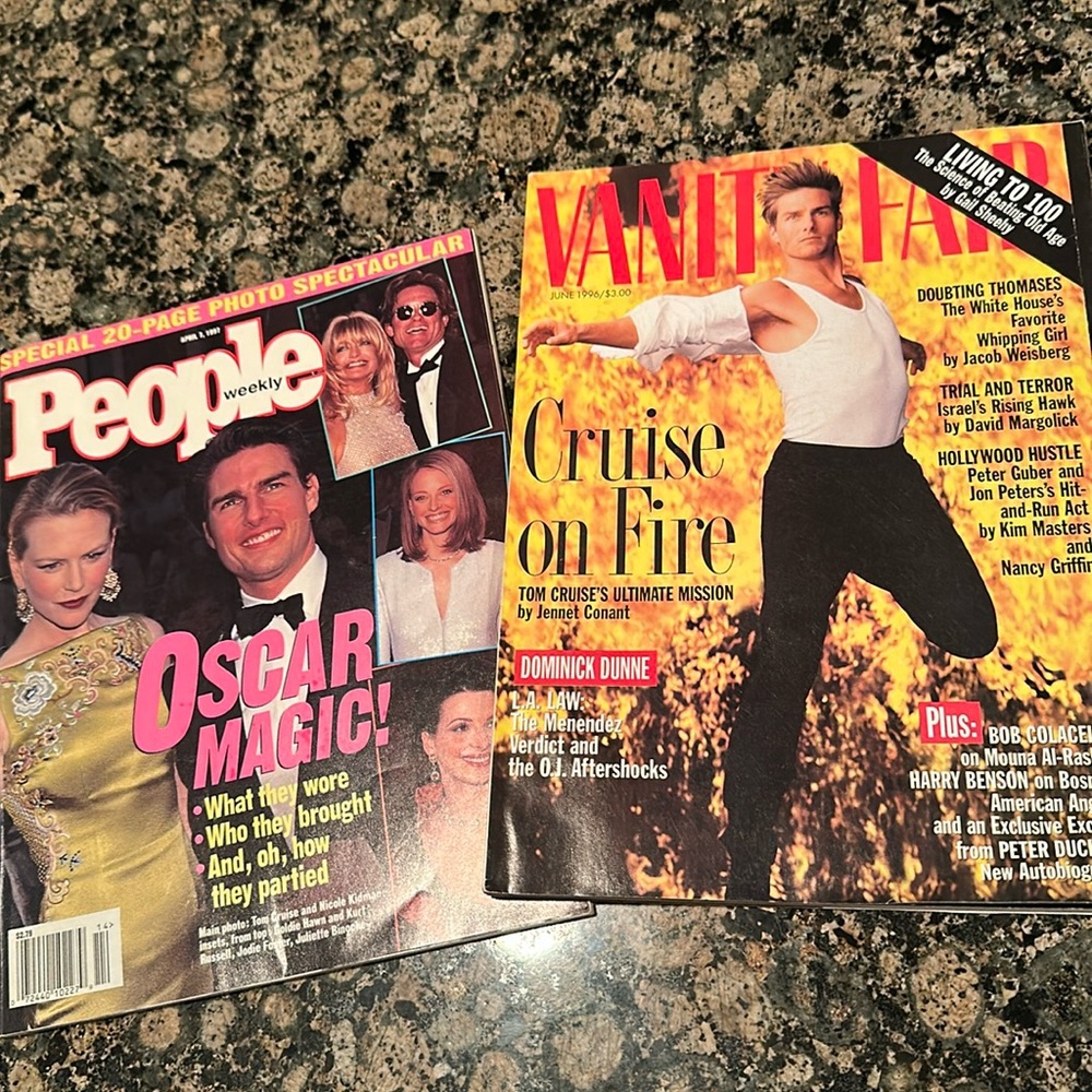 Tom Cruise Magazines 1996/1997